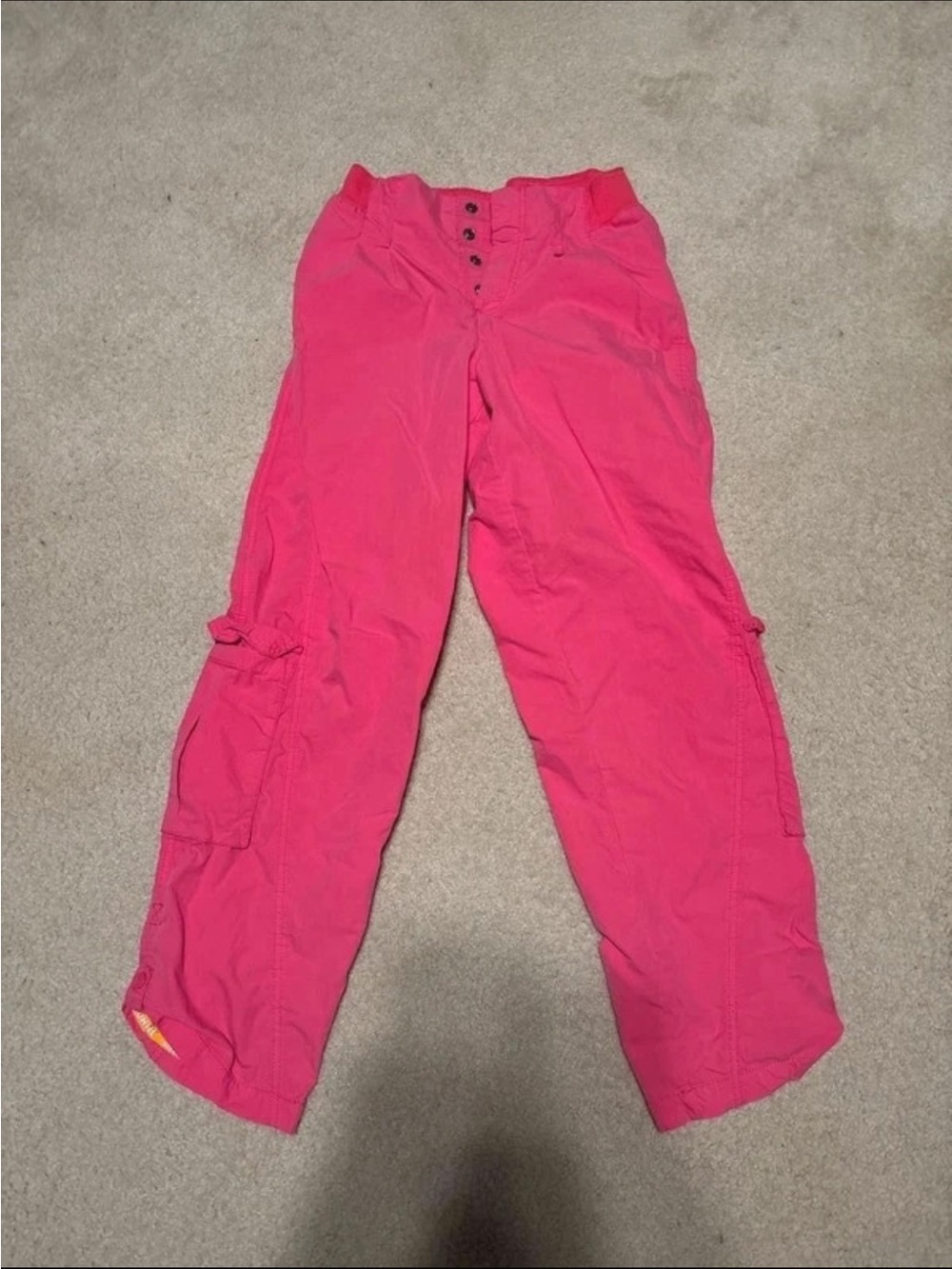 FP Movement by Free People Hot Pink Cargo Capris